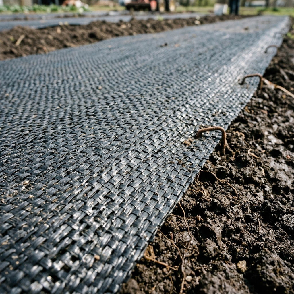 HDPE Woven Ground Cover Fabric